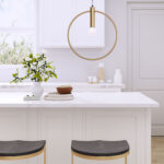 Gold-Plated Modern Ceiling Lamp with Adjustable Cord 8 Gold-Plated Modern Ceiling Lamp with Adjustable Cord