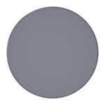Gray Round Bar Table with Weather-Resistant Frame for Indoor/Outdoor Use