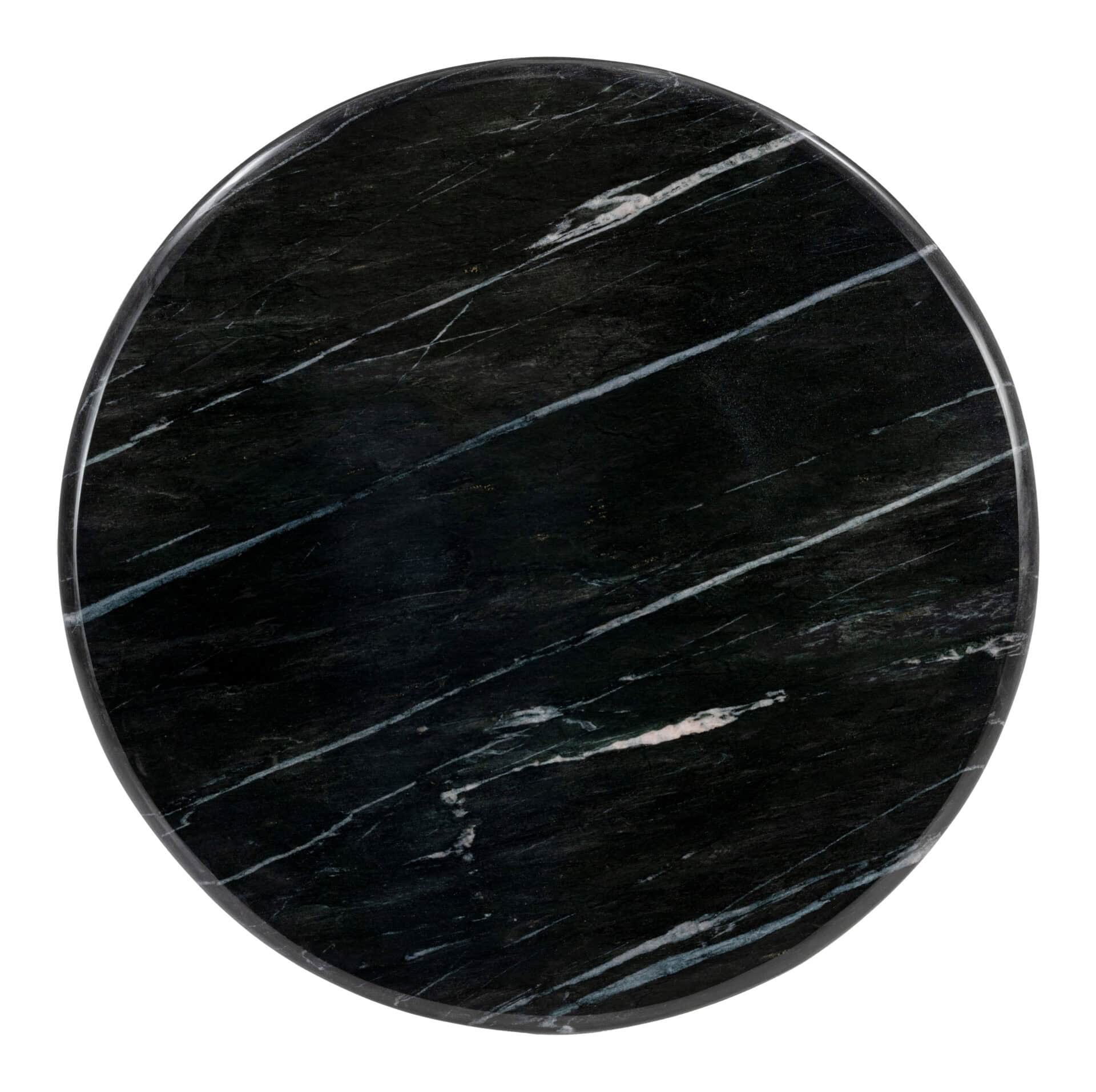 Marble Top Black and Brown Acacia Wood Accent Table 6 Marble Top Black and Brown Acacia Wood Accent Table - Image 6