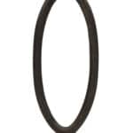 Bronze Art Deco Accent Table with Round Top