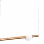 Gold-Plated Modern LED Ceiling Lamp with Adjustable Cord Length 13 Gold-Plated Modern LED Ceiling Lamp with Adjustable Cord Length