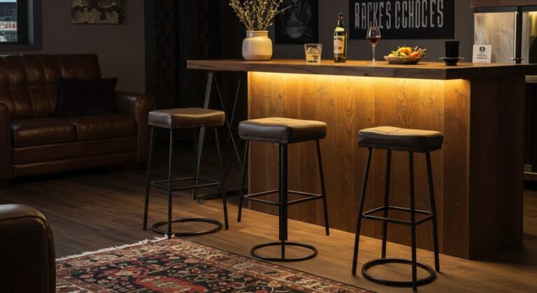 backless bar stools