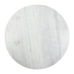 Modern White & Gold Round Marble Table for Dining or Bar Spaces 15 Modern White & Gold Round Marble Table for Dining or Bar Spaces