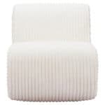 White Modern Glam Deco Accent Chair with Corduroy Upholstery 12 White Modern Glam Deco Accent Chair with Corduroy Upholstery