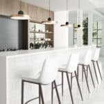 Modern Gold and Black Ceiling Lamp with Adjustable Cord and LED 13 Modern Gold and Black Ceiling Lamp with Adjustable Cord and LED