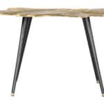 Modern Aluminum Gingko Coffee Table with Organic Boho Chic Design 13 Modern Aluminum Gingko Coffee Table with Organic Boho Chic Design