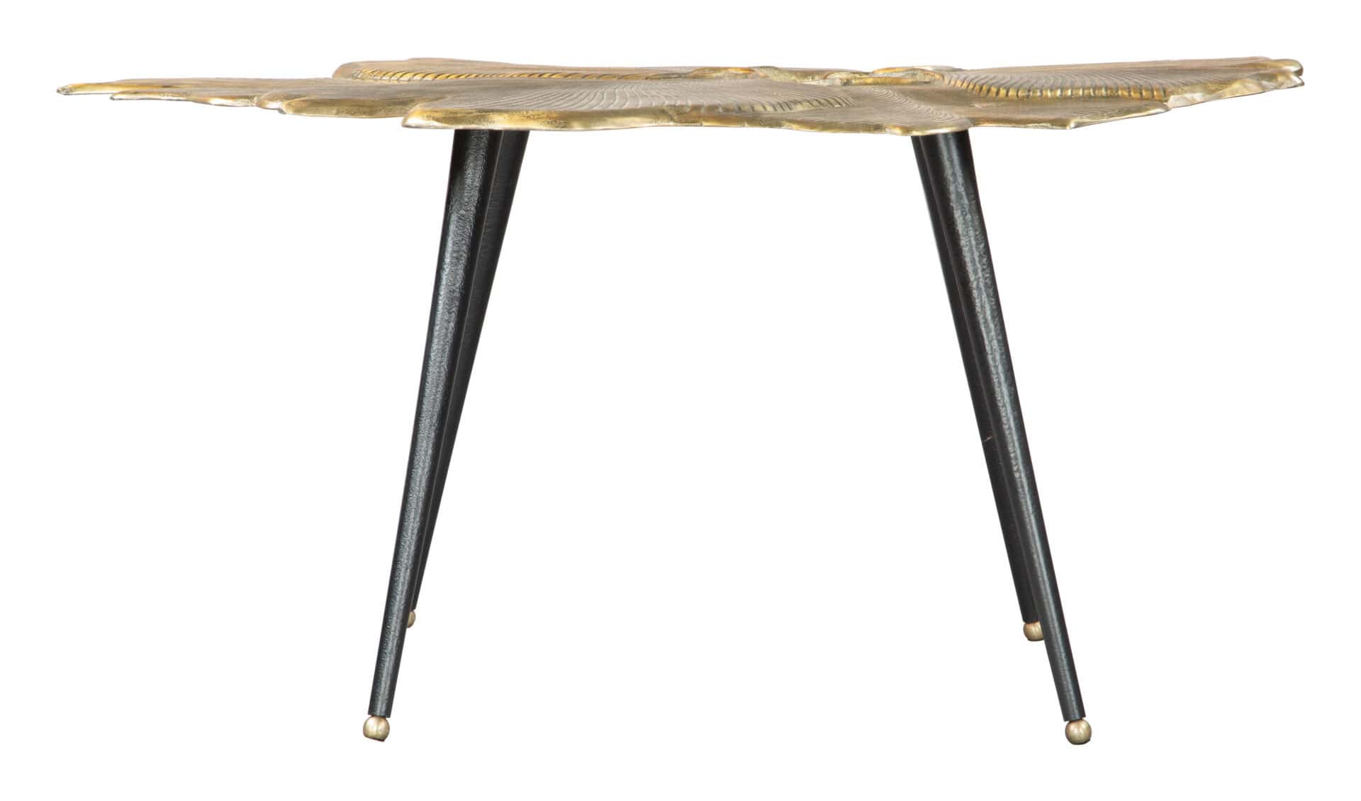 Modern Aluminum Gingko Coffee Table with Organic Boho Chic Design 5 Modern Aluminum Gingko Coffee Table with Organic Boho Chic Design - Image 5