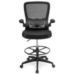 Ergonomic Adjustable Drafting Chair with Flip-Up Arms 18 Ergonomic Adjustable Drafting Chair with Flip-Up Arms