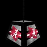 University of Alabama (Script A) Pendant Box Light