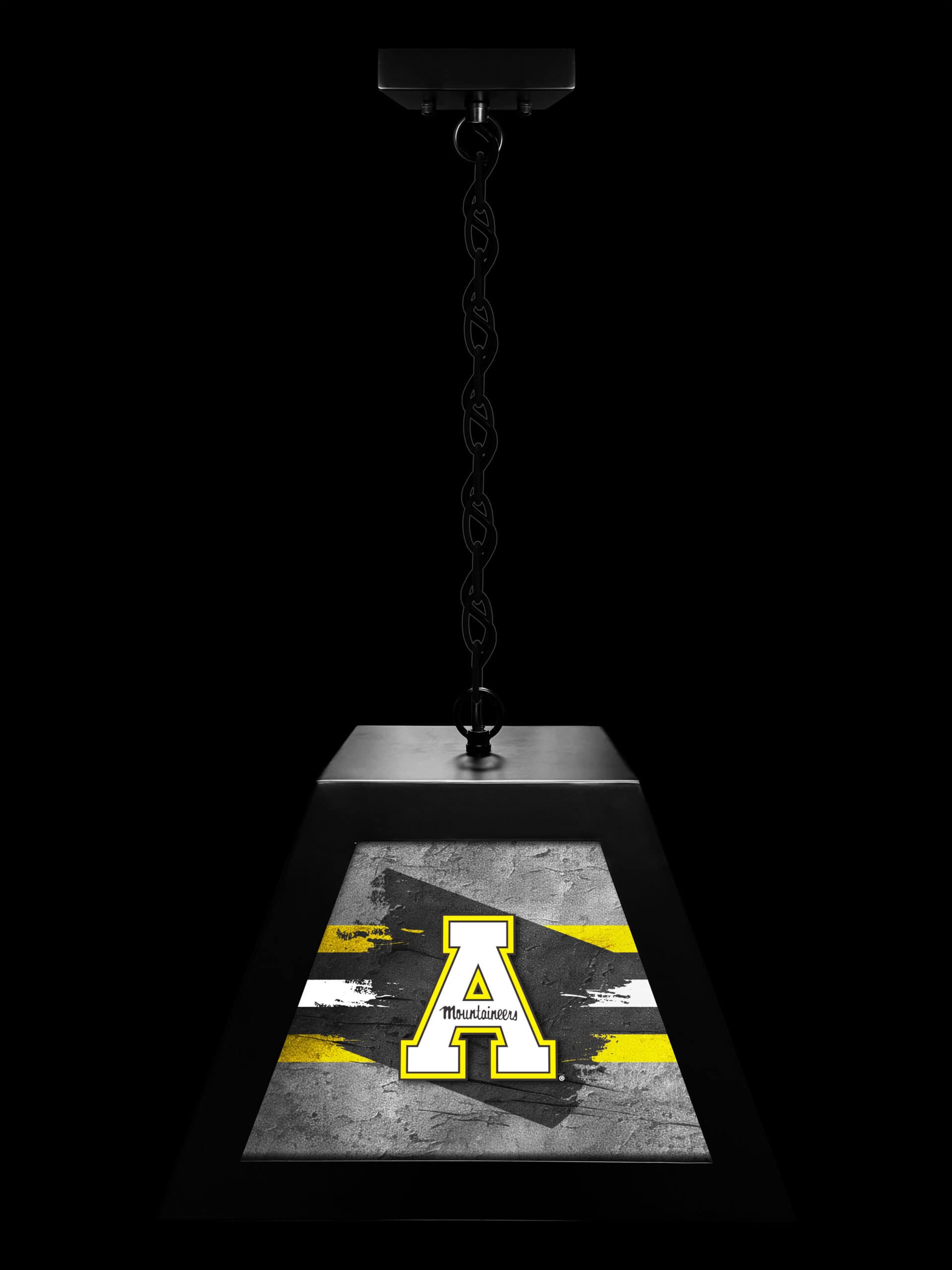 Appalachian State University Pendant Box Light 7 Appalachian State University Pendant Box Light