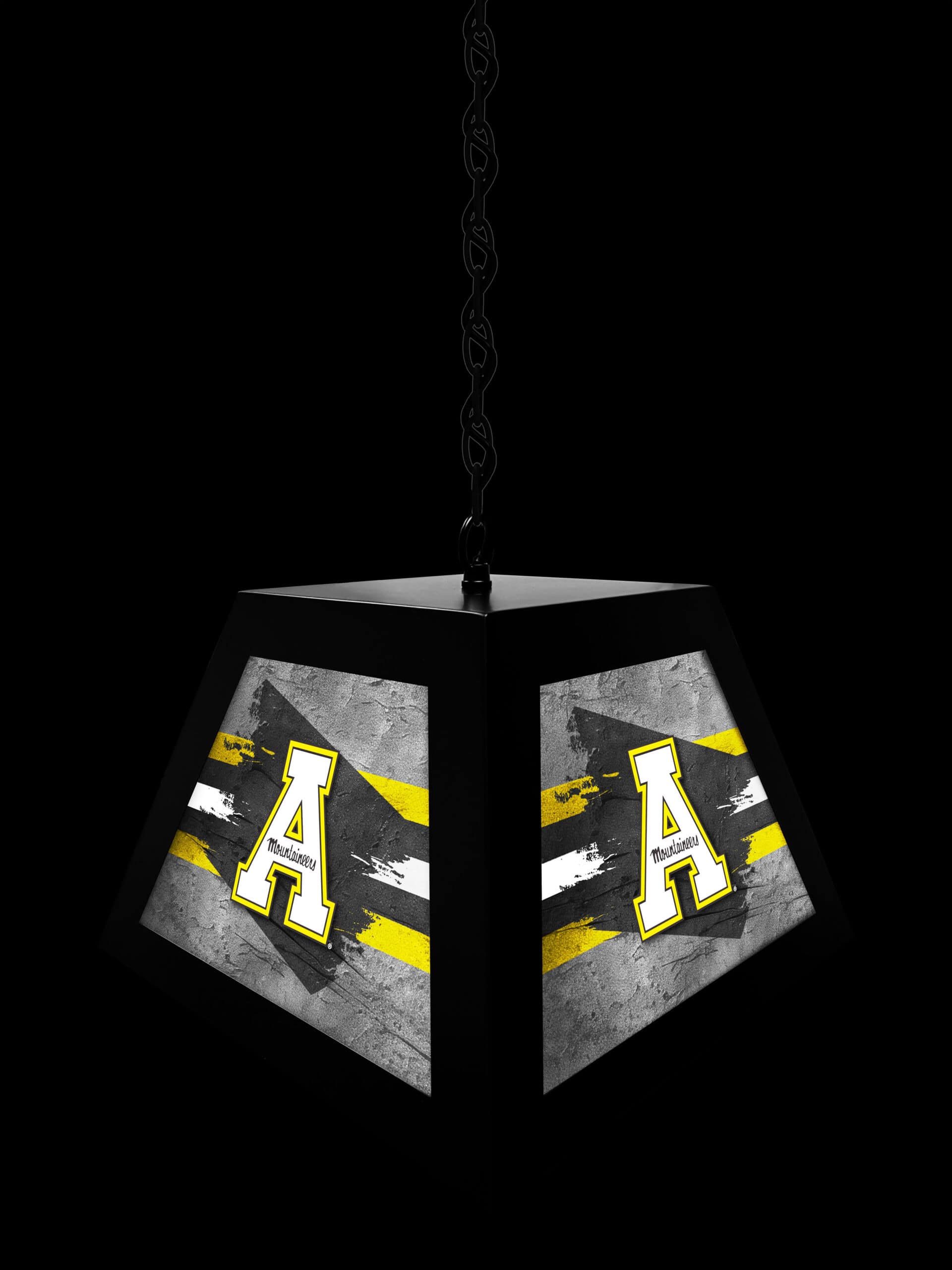 Appalachian State University Pendant Box Light 8 Appalachian State University Pendant Box Light