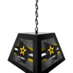United States Army Pendant Box Light 6 United States Army Pendant Box Light