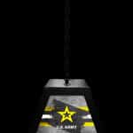 United States Army Pendant Box Light 7 United States Army Pendant Box Light