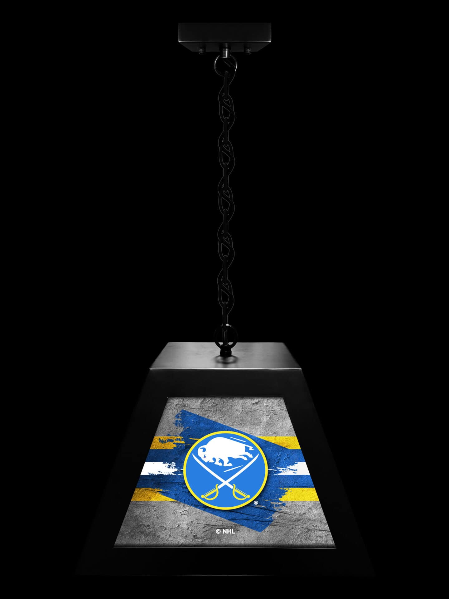 Buffalo Sabres Pendant Box Light 3 Buffalo Sabres Pendant Box Light - Image 3