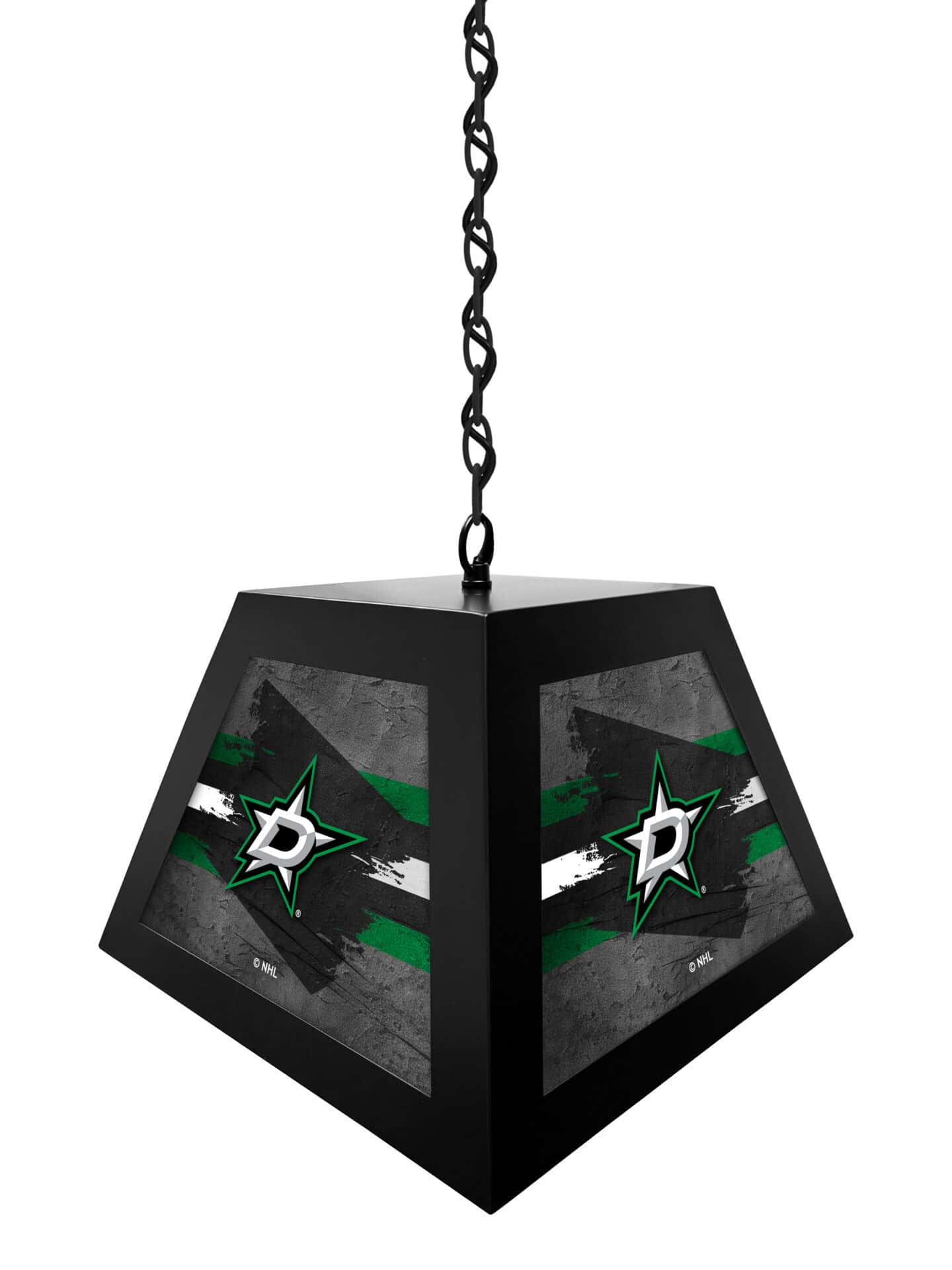 Dallas Stars Pendant Box Light 2 Dallas Stars Pendant Box Light - Image 2