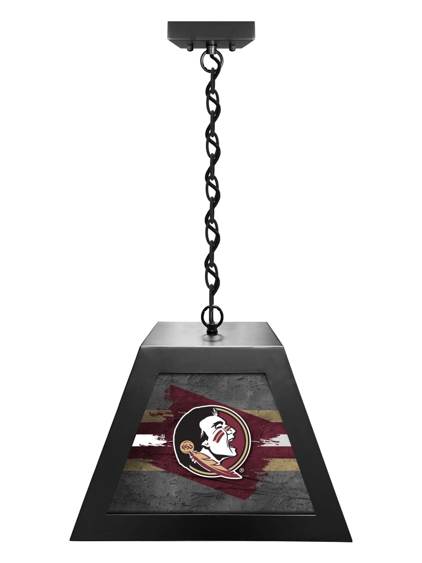 Florida State University Pendant Box Light 1 Florida State University Pendant Box Light