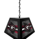 University of Georgia Pendant Box Light 6 University of Georgia Pendant Box Light