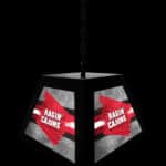 University of Louisiana at Lafayette Pendant Box Light