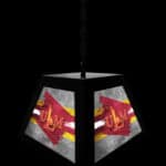 University of Louisiana at Monroe Pendant Box Light