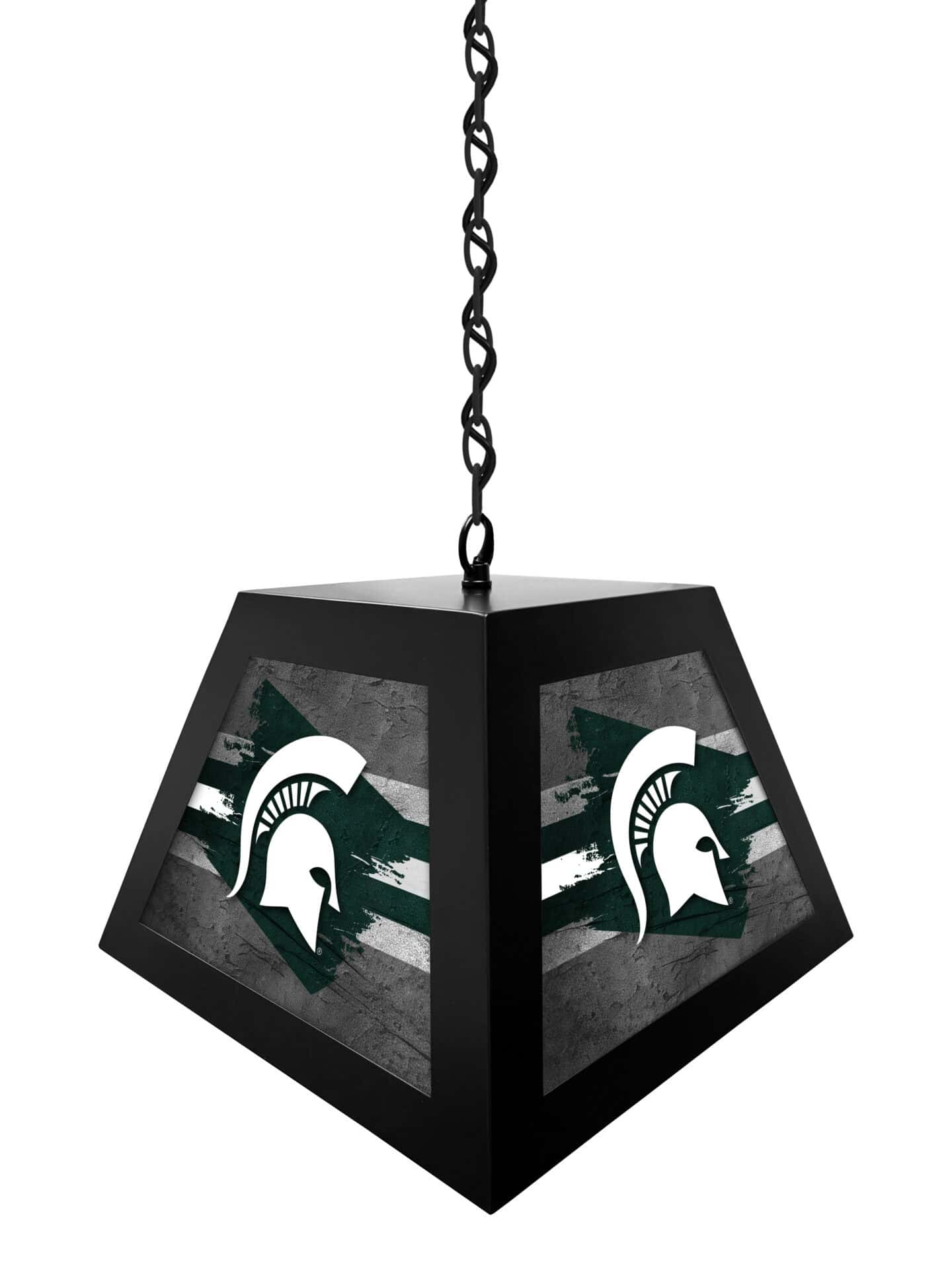 Michigan State University Pendant Box Light 2 Michigan State University Pendant Box Light - Image 2