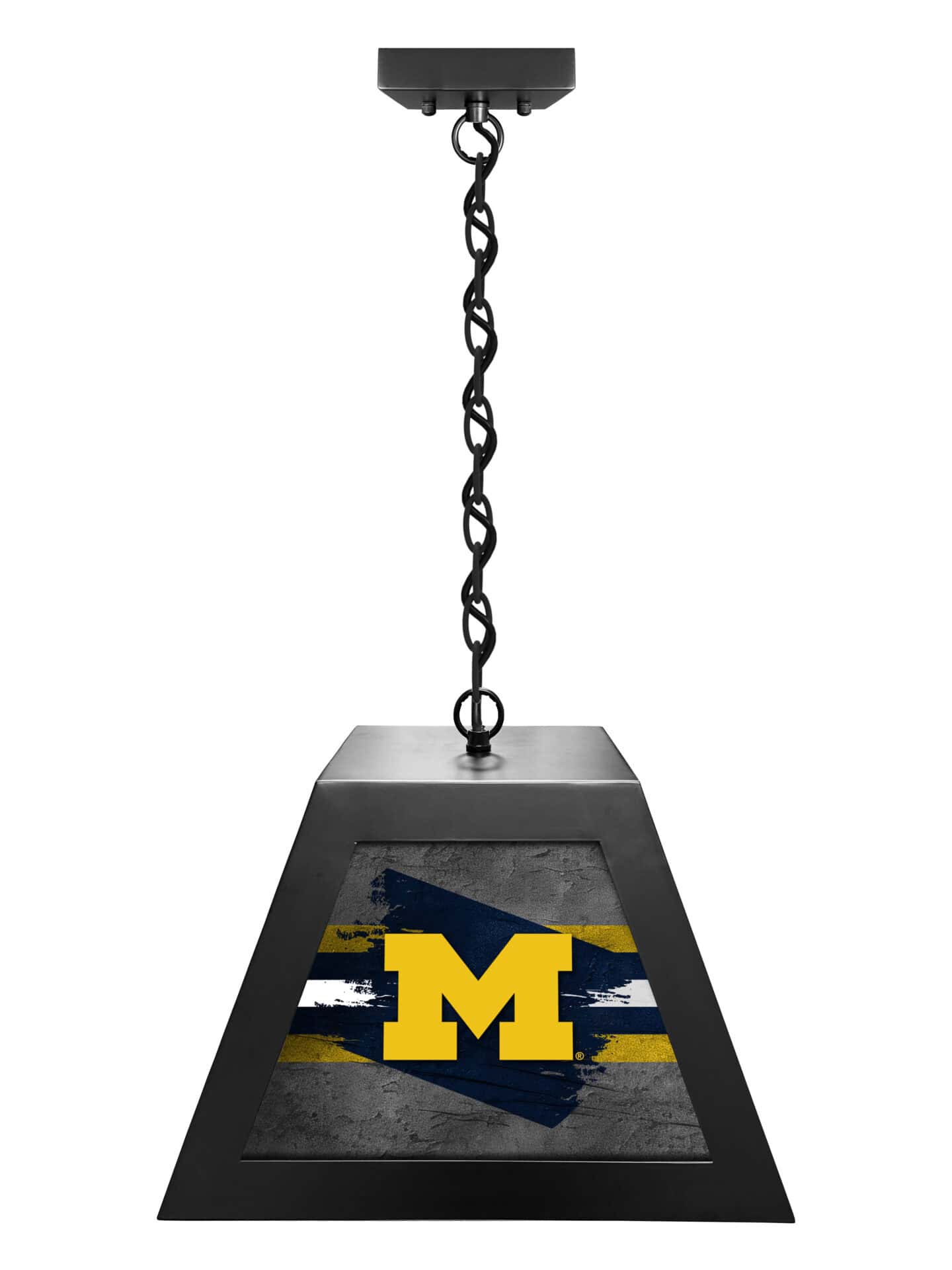 University of Michigan Pendant Box Light 1 University of Michigan Pendant Box Light