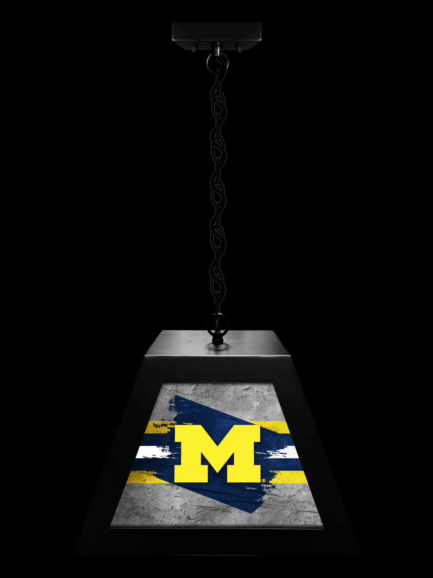 University of Michigan Pendant Box Light 3 University of Michigan Pendant Box Light - Image 3