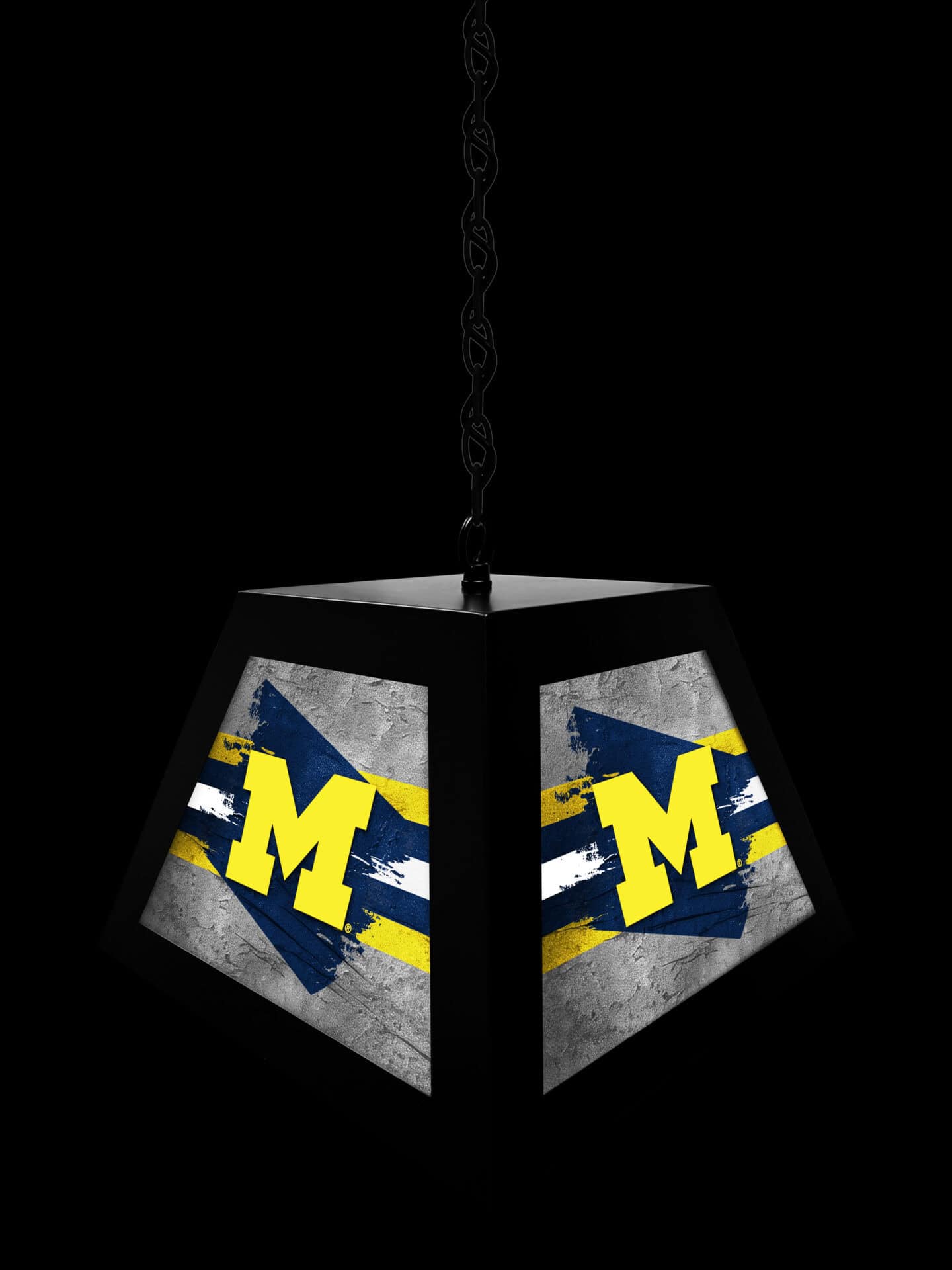 University of Michigan Pendant Box Light 4 University of Michigan Pendant Box Light - Image 4