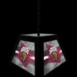 University of Montana Pendant Box Light 8 University of Montana Pendant Box Light