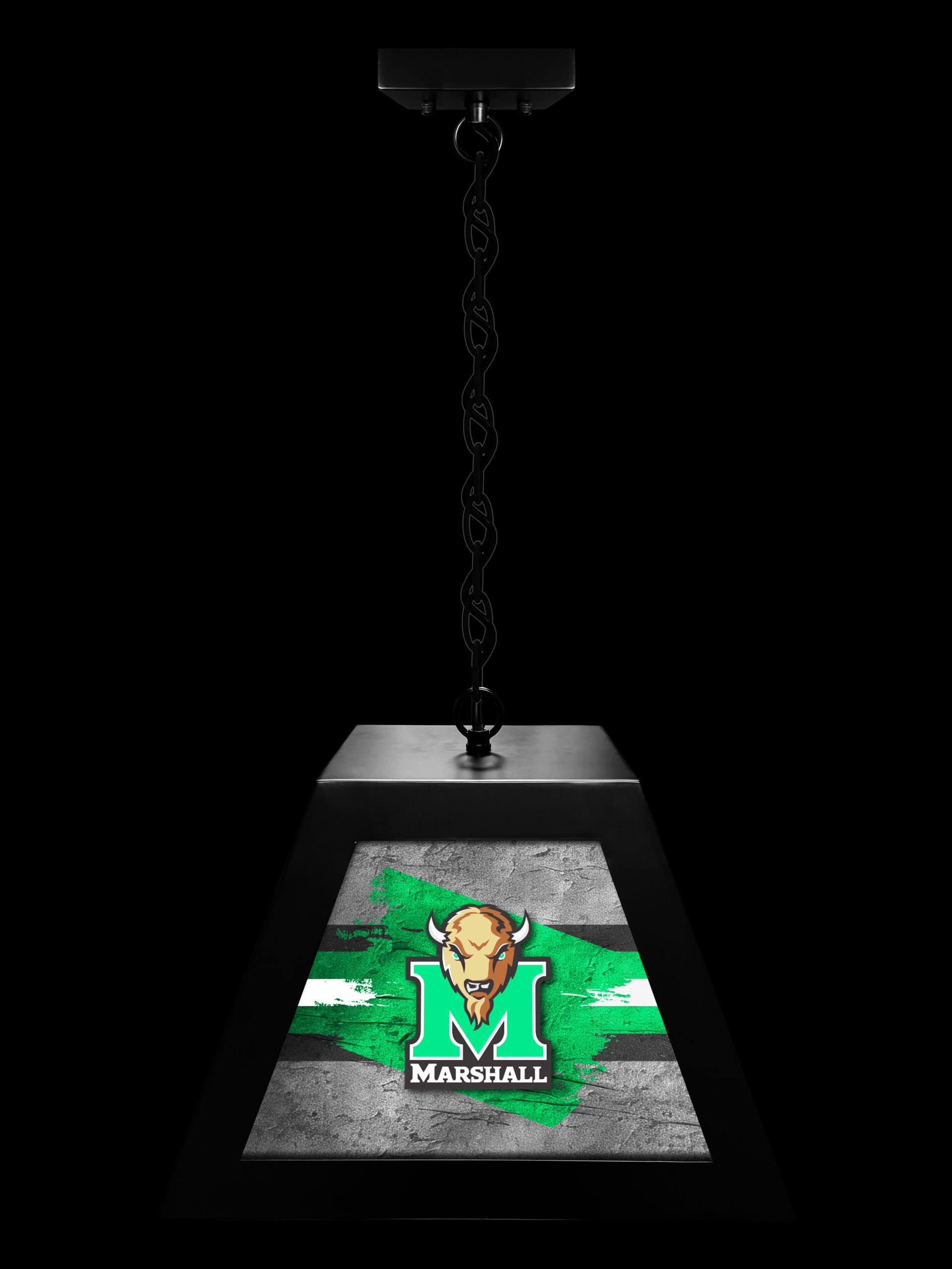 Marshall University Pendant Box Light 7 Marshall University Pendant Box Light