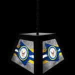 United States Navy Pendant Box Light 8 United States Navy Pendant Box Light