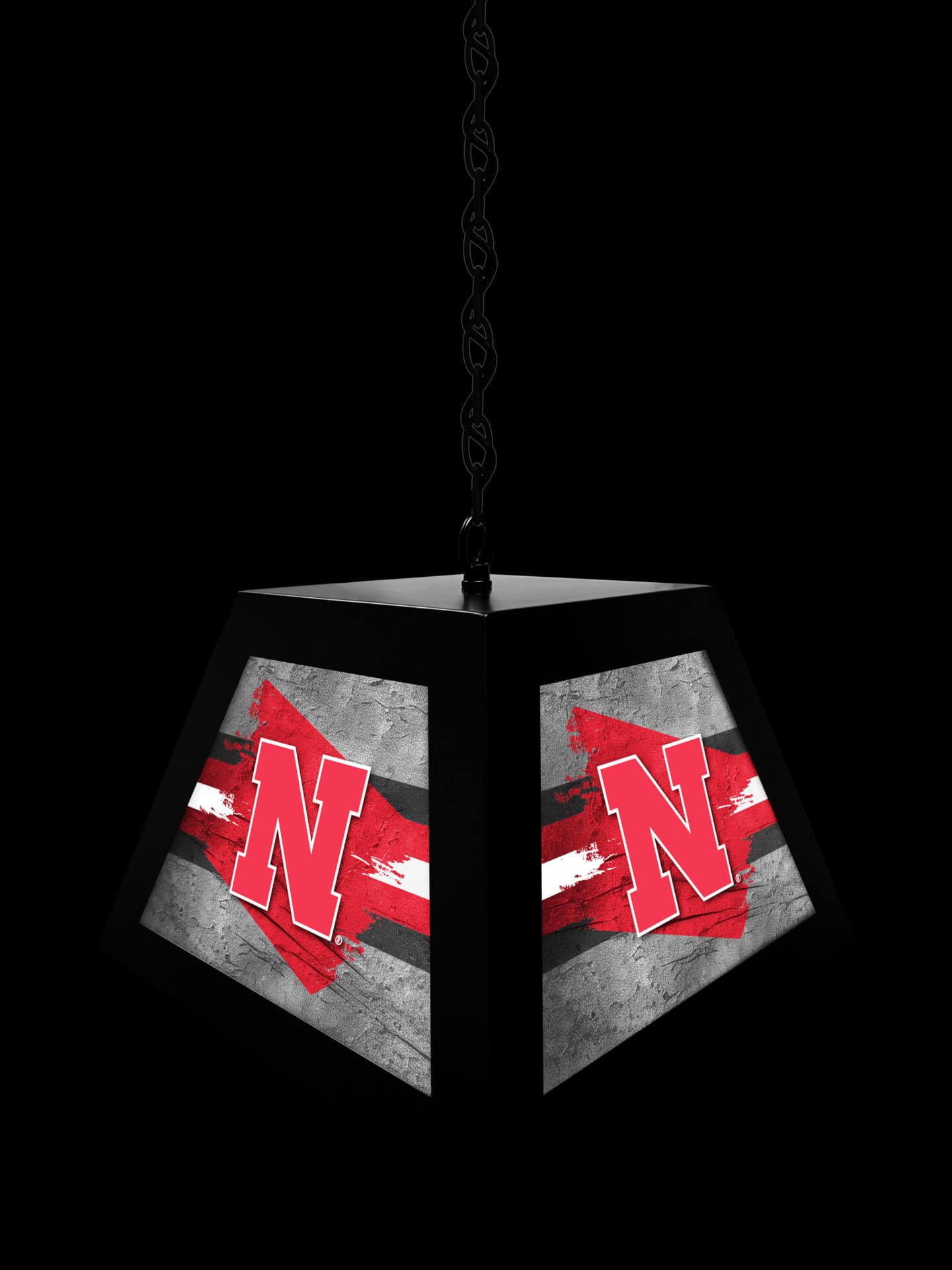 University of Nebraska Pendant Box Light 4 University of Nebraska Pendant Box Light - Image 4