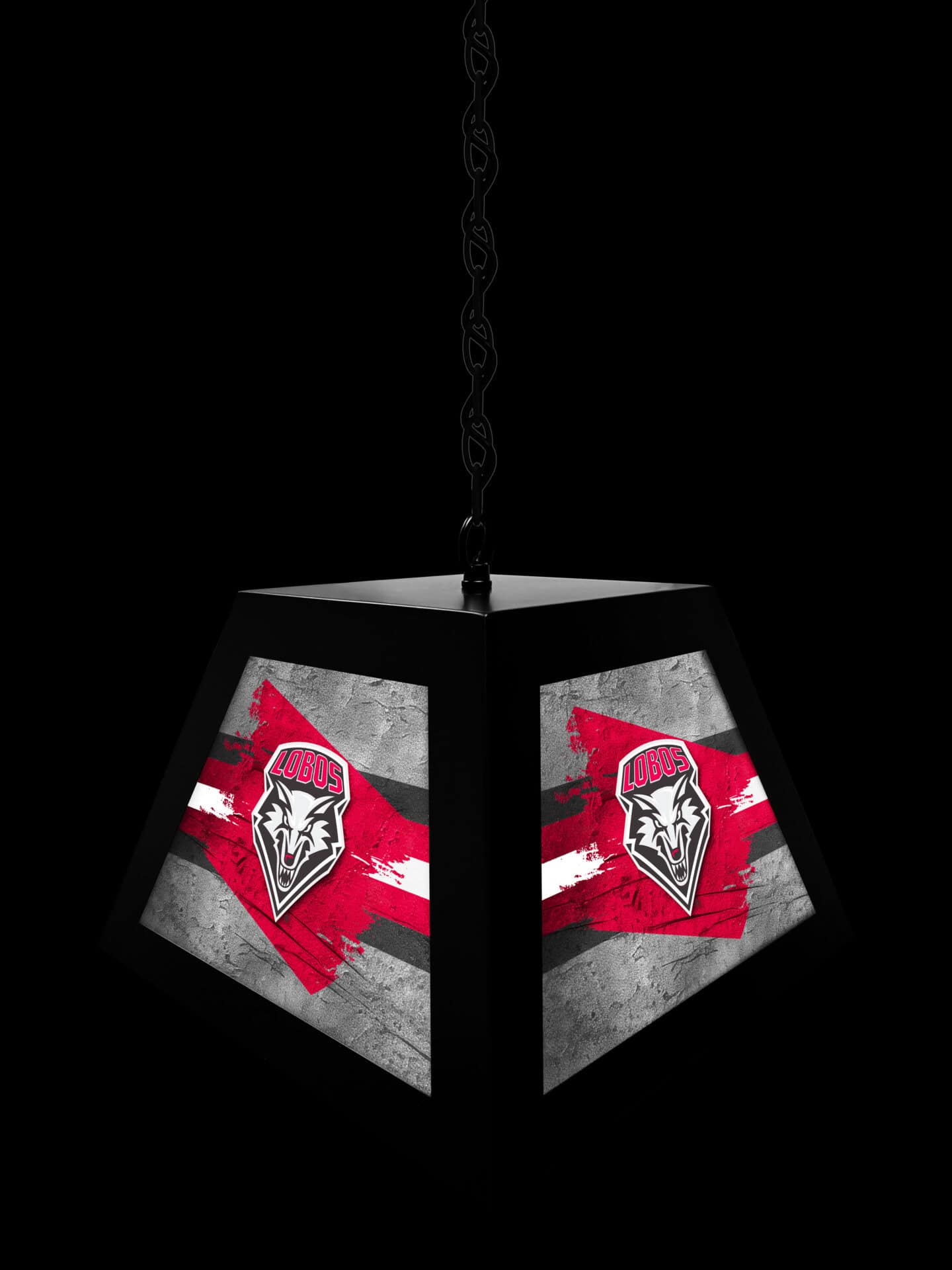 University of New Mexico Pendant Box Light 4 University of New Mexico Pendant Box Light - Image 4
