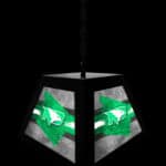University of North Dakota Pendant Box Light