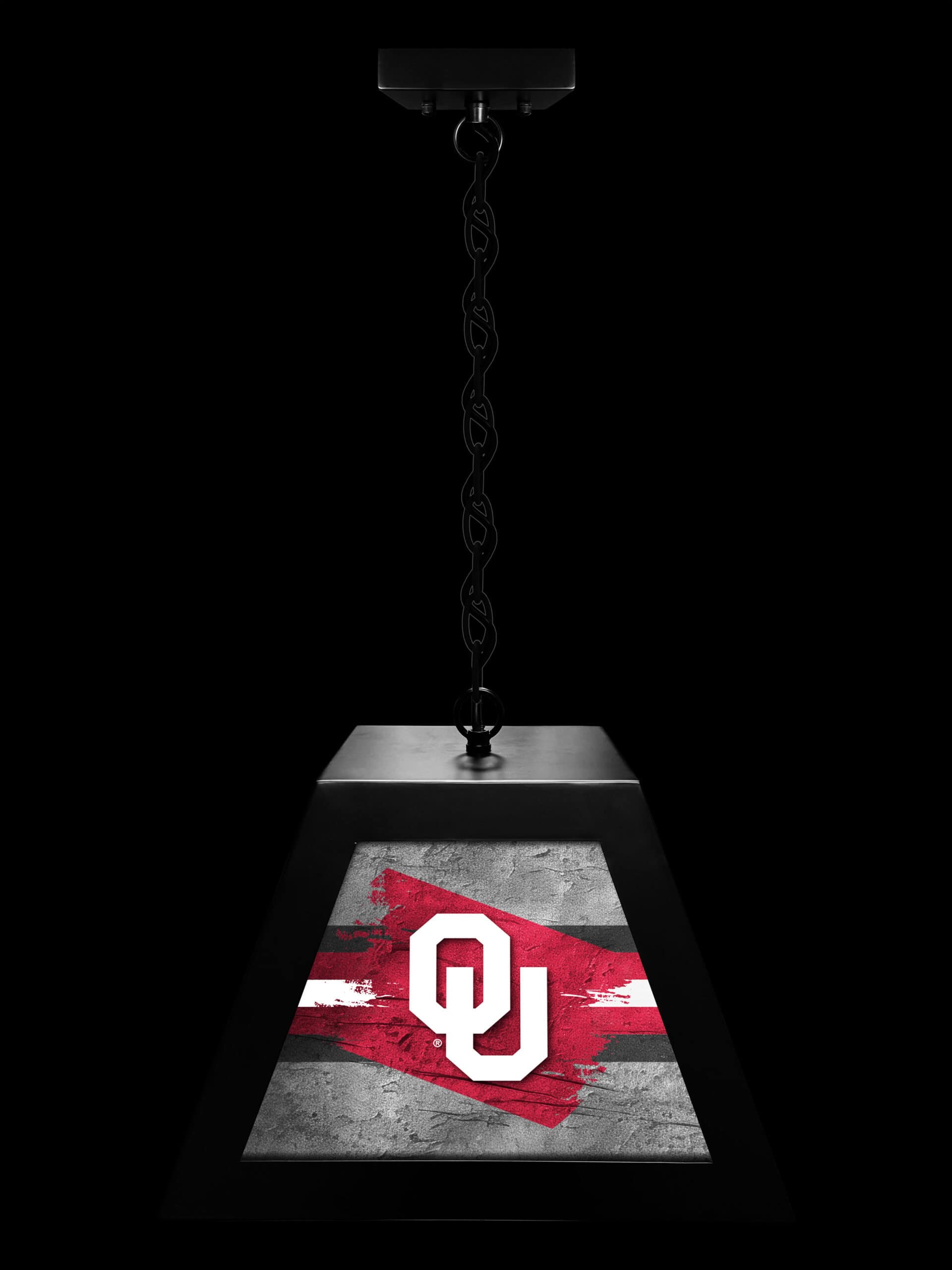 Oklahoma University Pendant Box Light 7 Oklahoma University Pendant Box Light