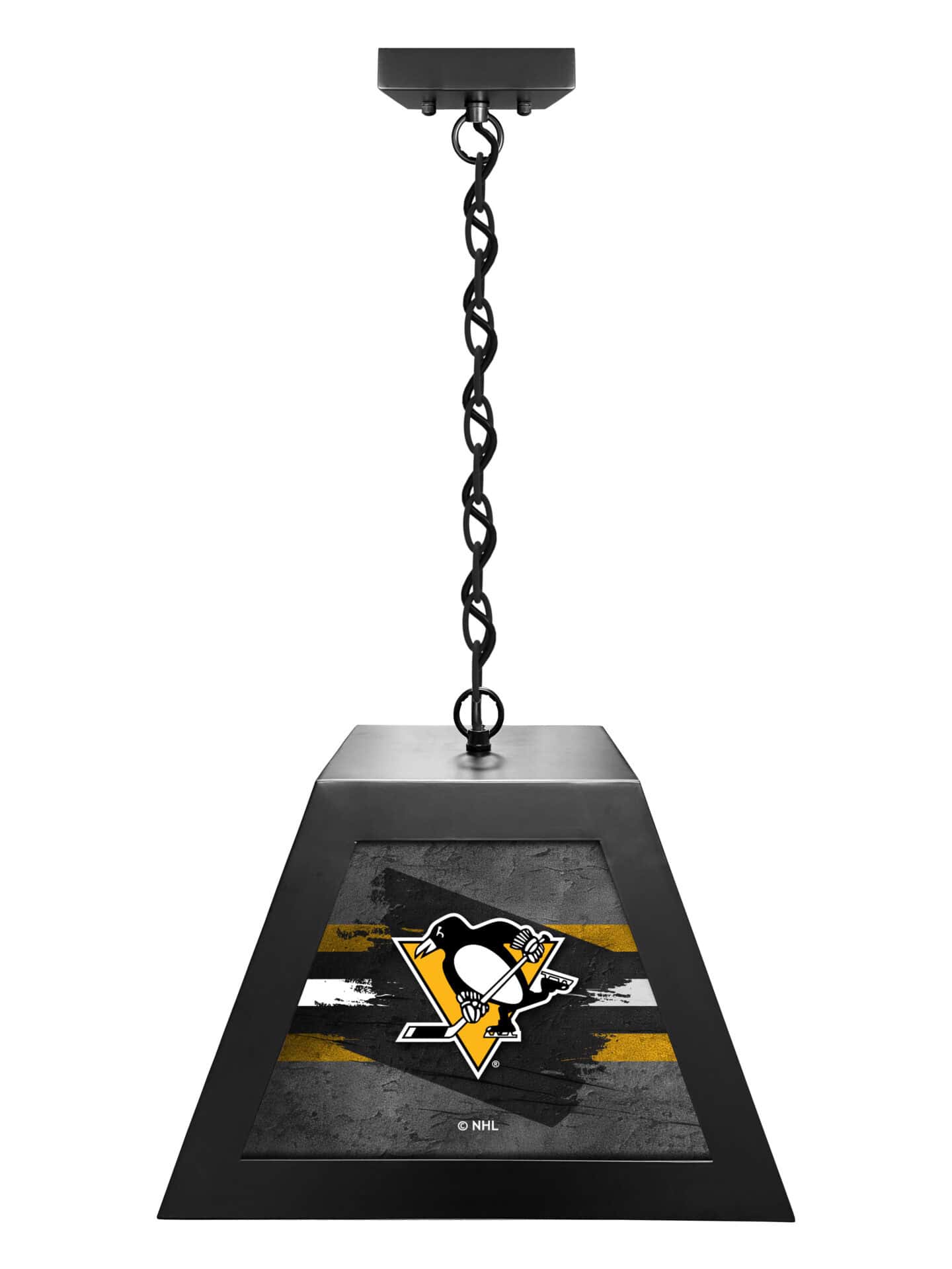 Pittsburgh Penguins Pendant Box Light 1 Pittsburgh Penguins Pendant Box Light
