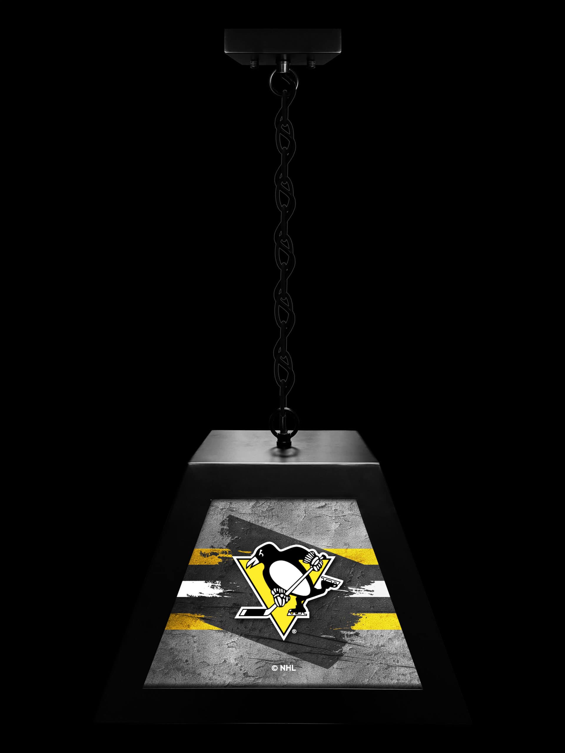 Pittsburgh Penguins Pendant Box Light 7 Pittsburgh Penguins Pendant Box Light