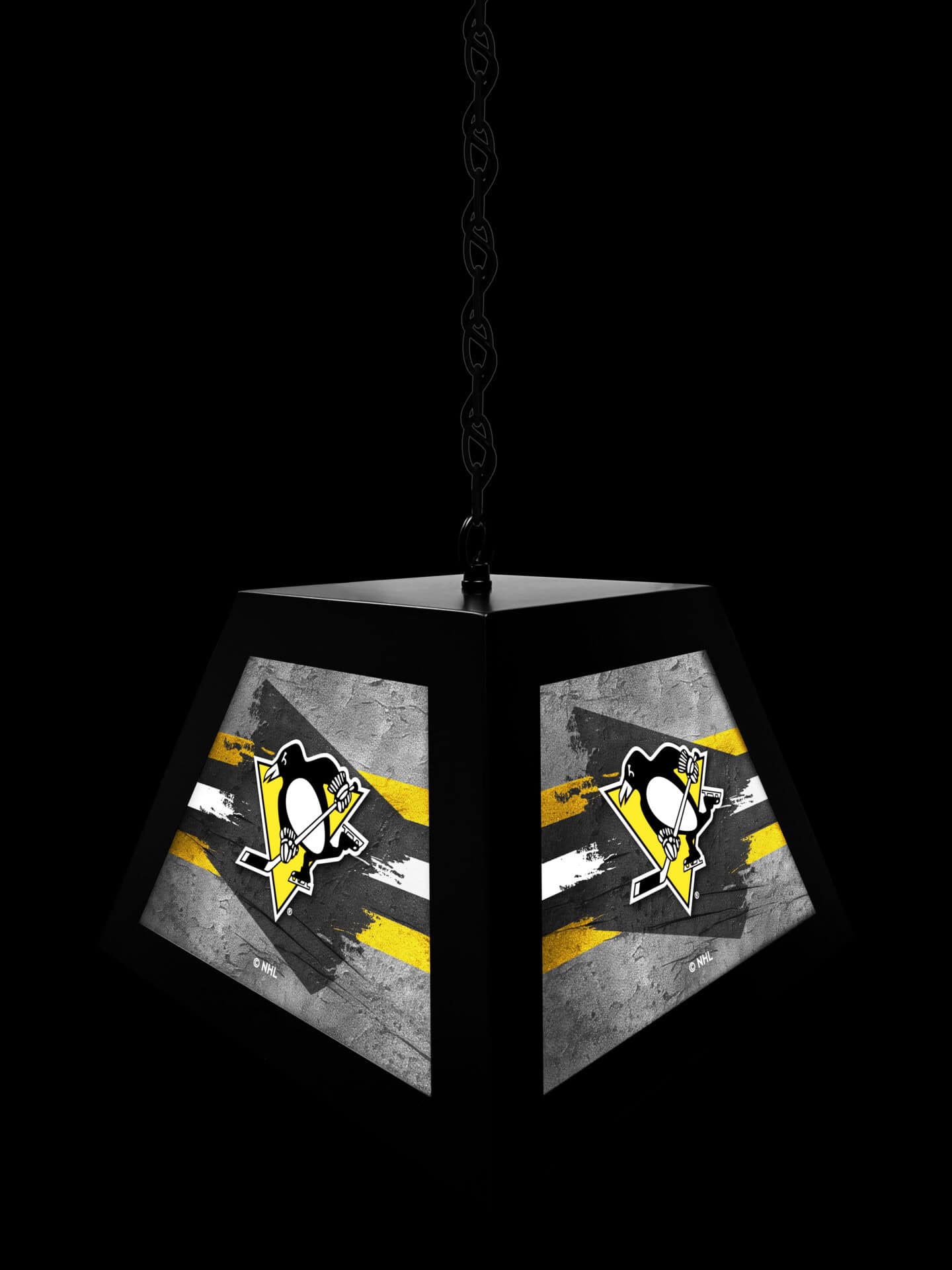 Pittsburgh Penguins Pendant Box Light 4 Pittsburgh Penguins Pendant Box Light - Image 4