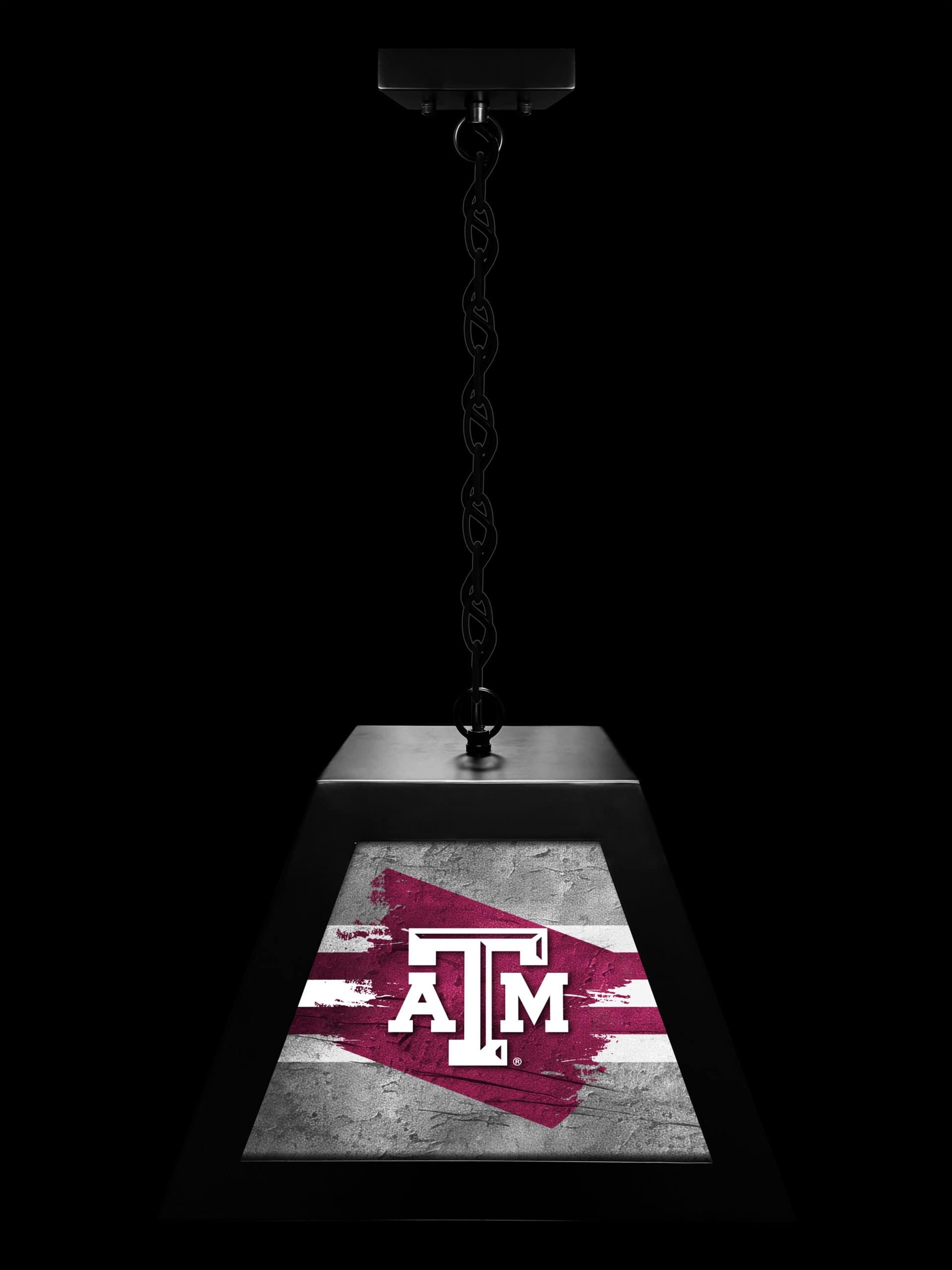 Texas A&M Pendant Box Light 7 Texas A&M Pendant Box Light