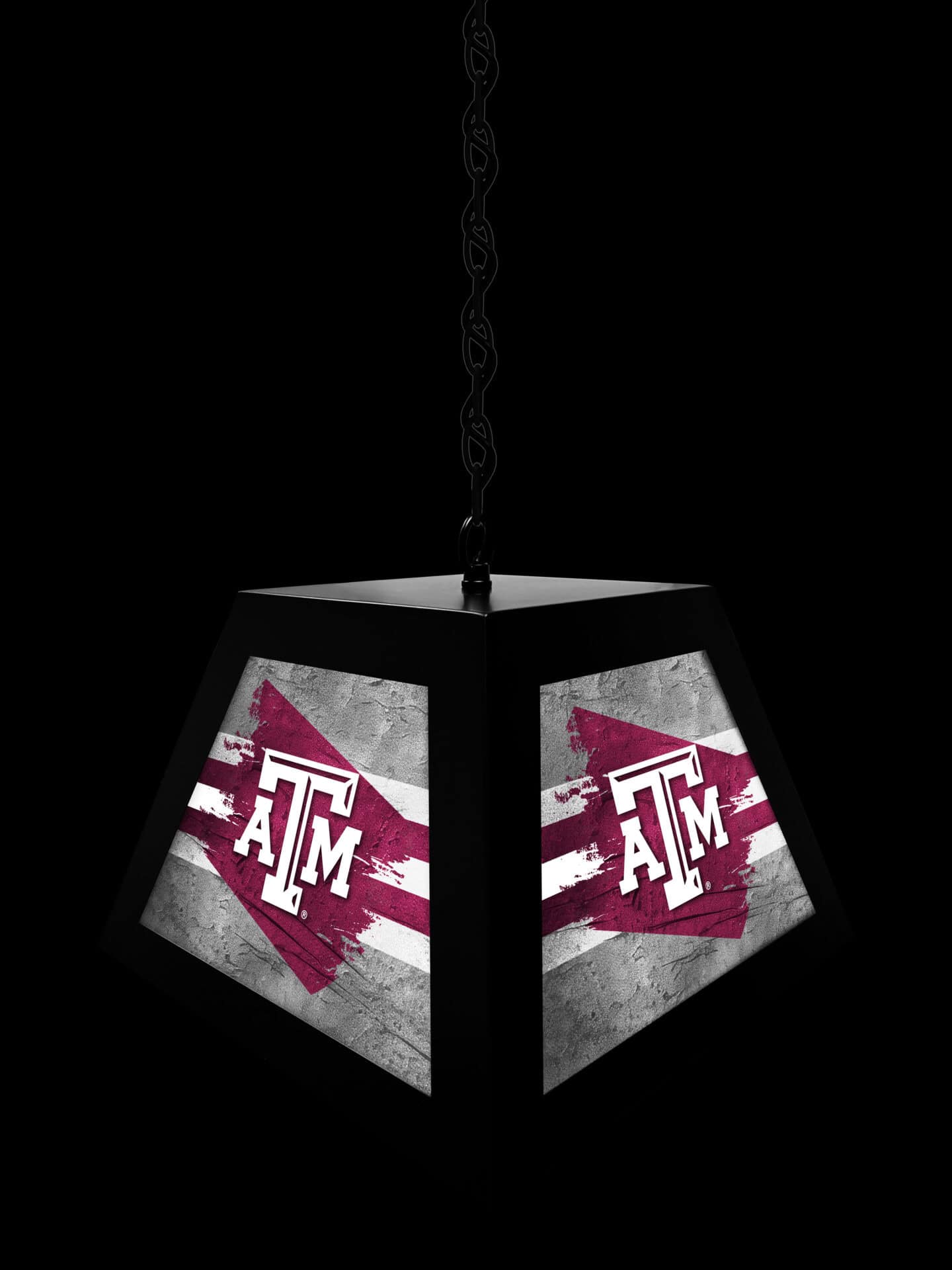 Texas A&M Pendant Box Light 4 Texas A&M Pendant Box Light - Image 4