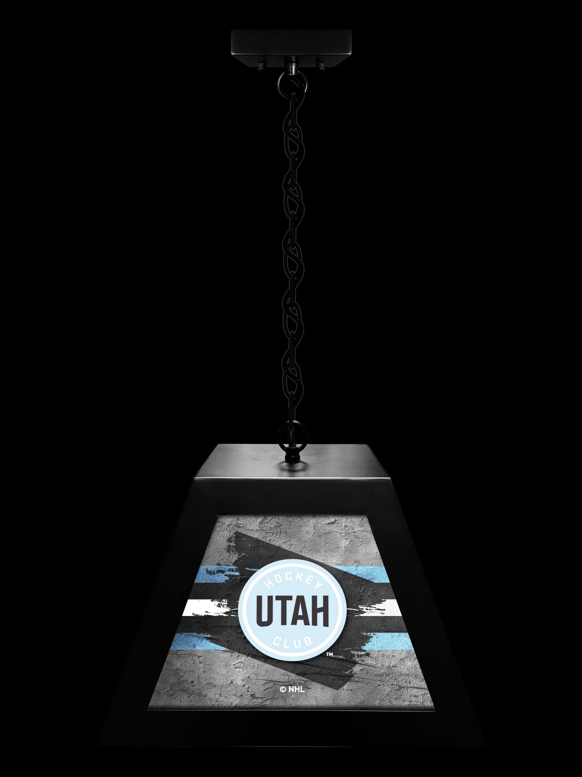 Utah Hockey Club Pendant Box Light 7 Utah Hockey Club Pendant Box Light
