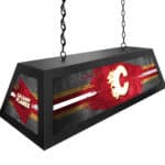 Calgary Flames Long Box Billiard Light 12 Calgary Flames Long Box Billiard Light
