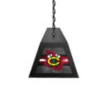 Chicago Blackhawks Long Box Billiard Light 13 Chicago Blackhawks Long Box Billiard Light