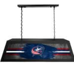 Columbus Blue Jackets Long Box Billiard Light 11 Columbus Blue Jackets Long Box Billiard Light