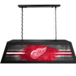 Detroit Red Wings Long Box Billiard Light