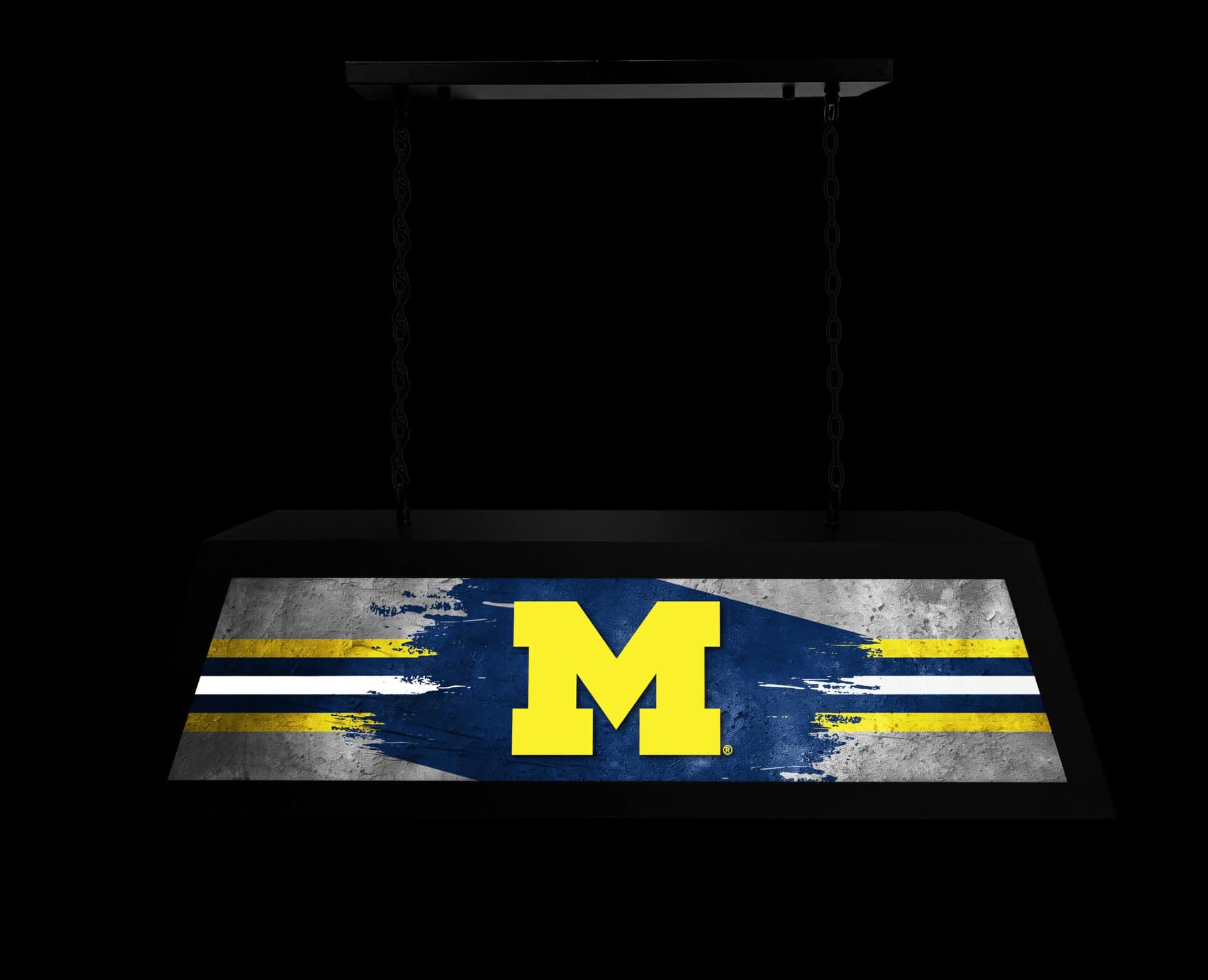 University of Michigan Long Box Billiard Light 4 University of Michigan Long Box Billiard Light - Image 4