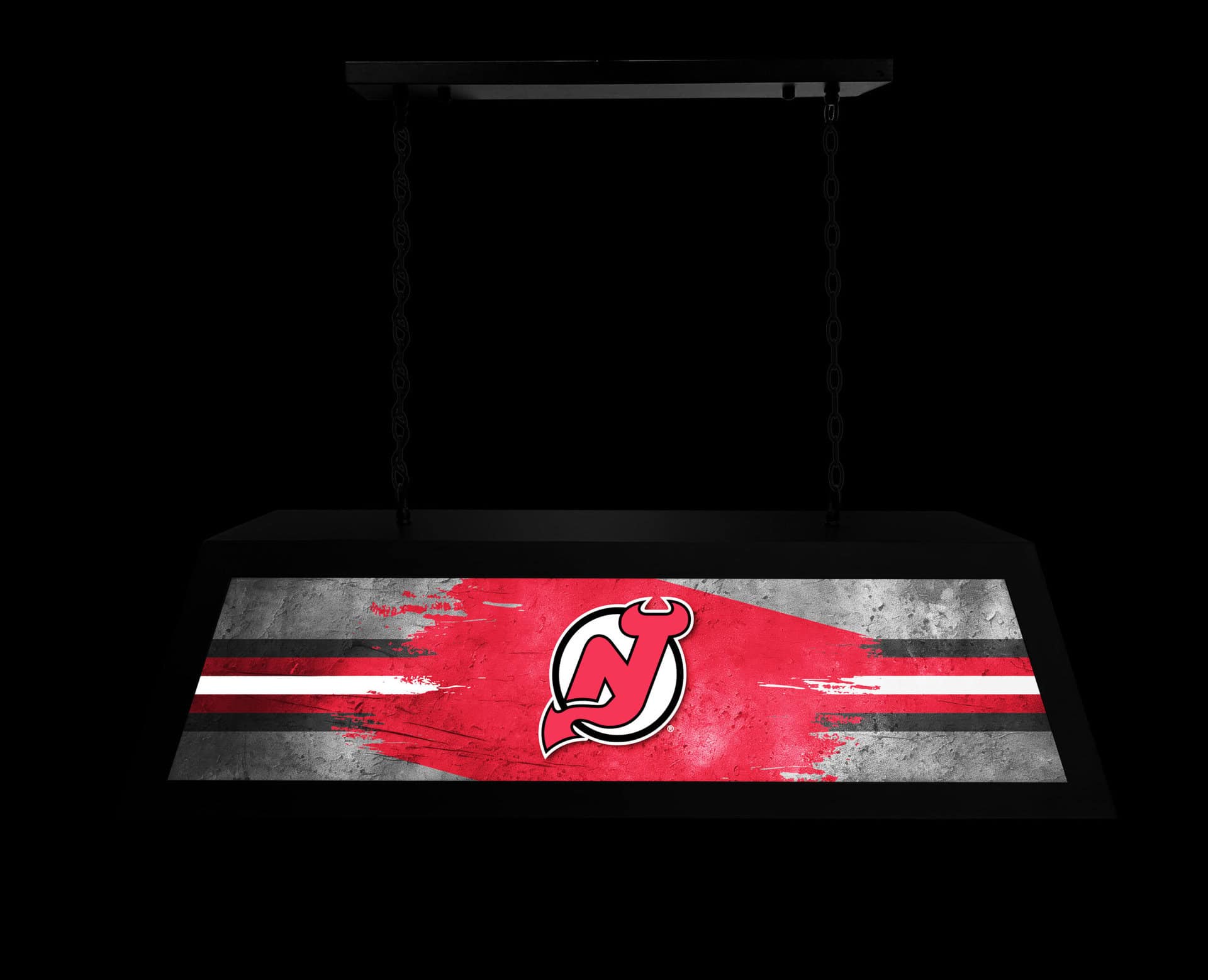 New Jersey Devils Long Box Billiard Light 14 New Jersey Devils Long Box Billiard Light