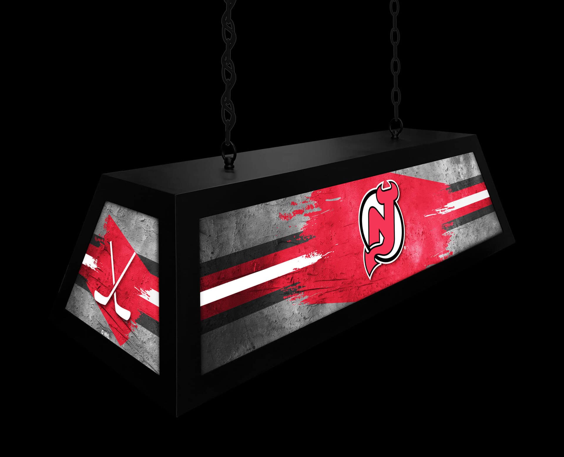 New Jersey Devils Long Box Billiard Light 15 New Jersey Devils Long Box Billiard Light