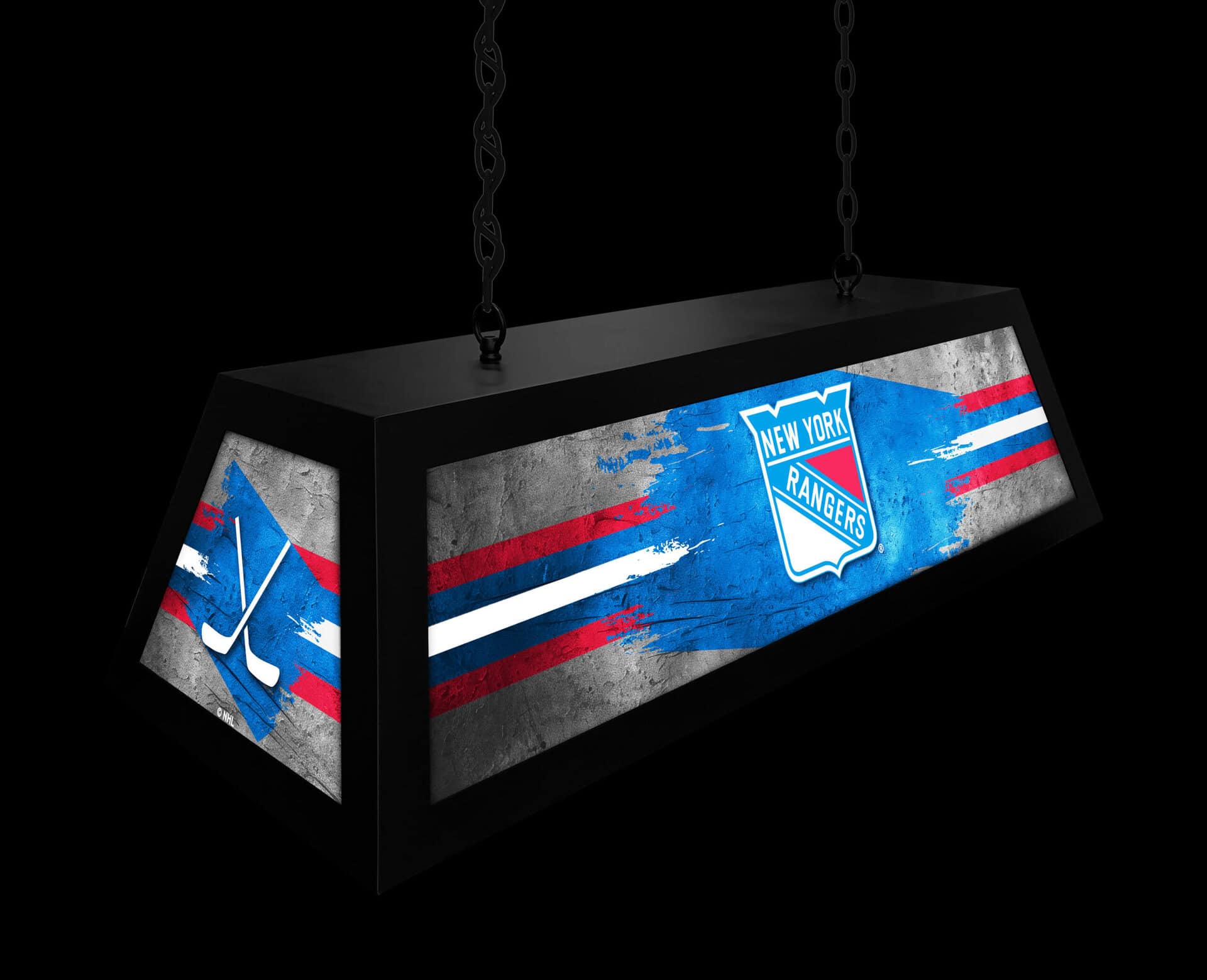 New York Rangers Long Box Billiard Light 15 New York Rangers Long Box Billiard Light