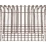 Modern Industrial Coffee Table Set with Steel Wire Frame (Set of 3) 9 Modern Industrial Coffee Table Set with Steel Wire Frame (Set of 3)