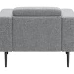 Comfy Dark Gray Armchair with Wood Legs and Polyester Fabric 15 Comfy Dark Gray Armchair with Wood Legs and Polyester Fabric